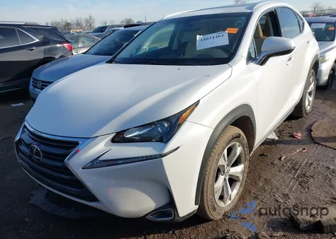 2017 Lexus Nx 200T из США, поврежденный, VIN JTJBARBZ9H2104263